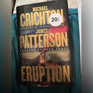 James Patterson new book Eruption